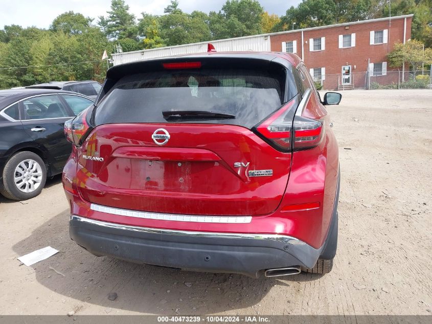 5N1AZ2BJ9MC129480 2021 Nissan Murano Sv Fwd