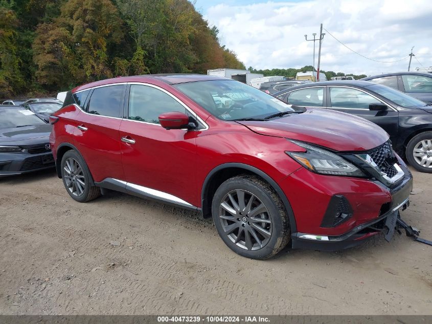 VIN 5N1AZ2BJ9MC129480 2021 Nissan Murano, Sv Fwd no.1