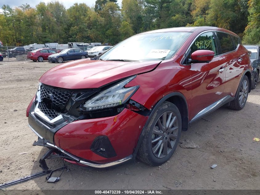 5N1AZ2BJ9MC129480 2021 Nissan Murano Sv Fwd