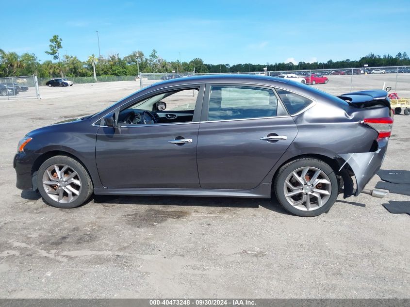 2013 Nissan Sentra Sr VIN: 3N1AB7AP2DL663228 Lot: 40473248