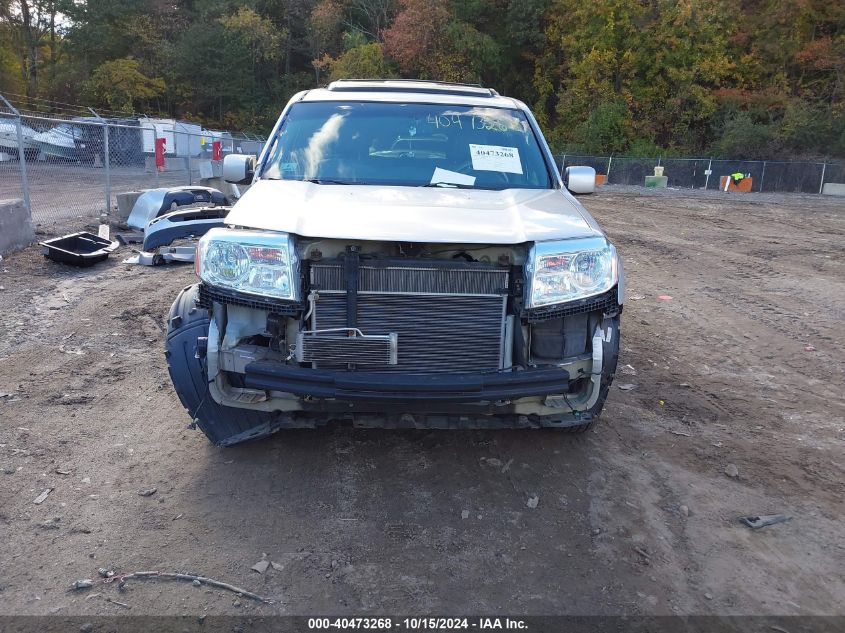 2013 Honda Pilot Ex-L VIN: 5FNYF4H68DB042182 Lot: 40473268