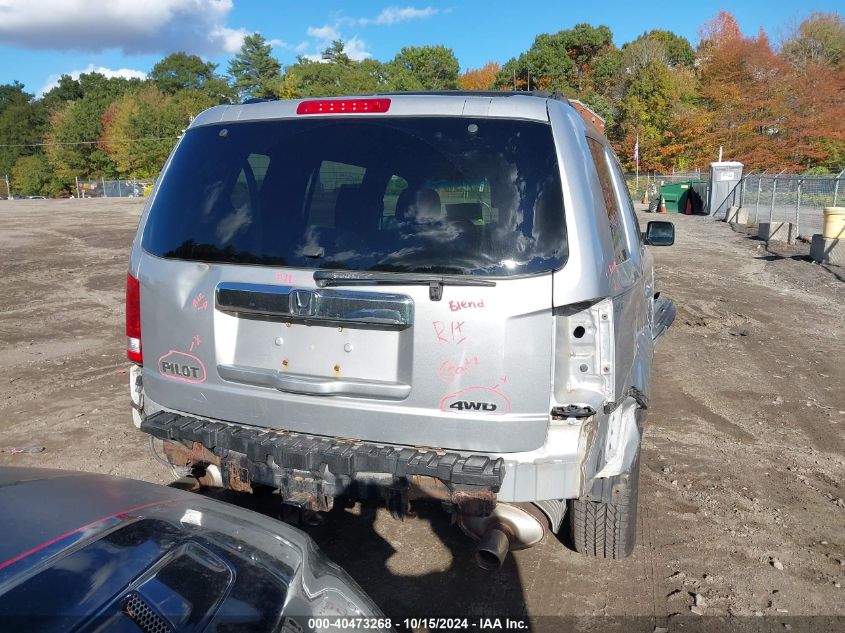 2013 Honda Pilot Ex-L VIN: 5FNYF4H68DB042182 Lot: 40473268