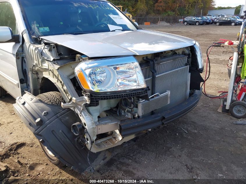 2013 Honda Pilot Ex-L VIN: 5FNYF4H68DB042182 Lot: 40473268