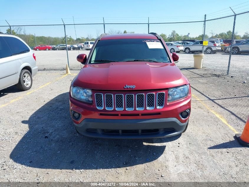 1C4NJCEBXHD163015 2017 Jeep Compass Latitude Fwd