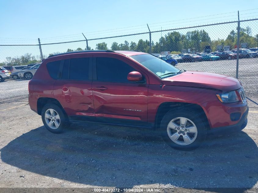 1C4NJCEBXHD163015 2017 Jeep Compass Latitude Fwd