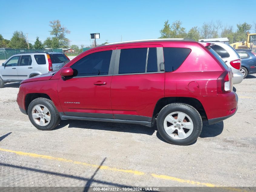 2017 Jeep Compass Latitude Fwd VIN: 1C4NJCEBXHD163015 Lot: 40473272