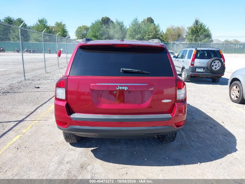 1C4NJCEBXHD163015 2017 Jeep Compass Latitude Fwd