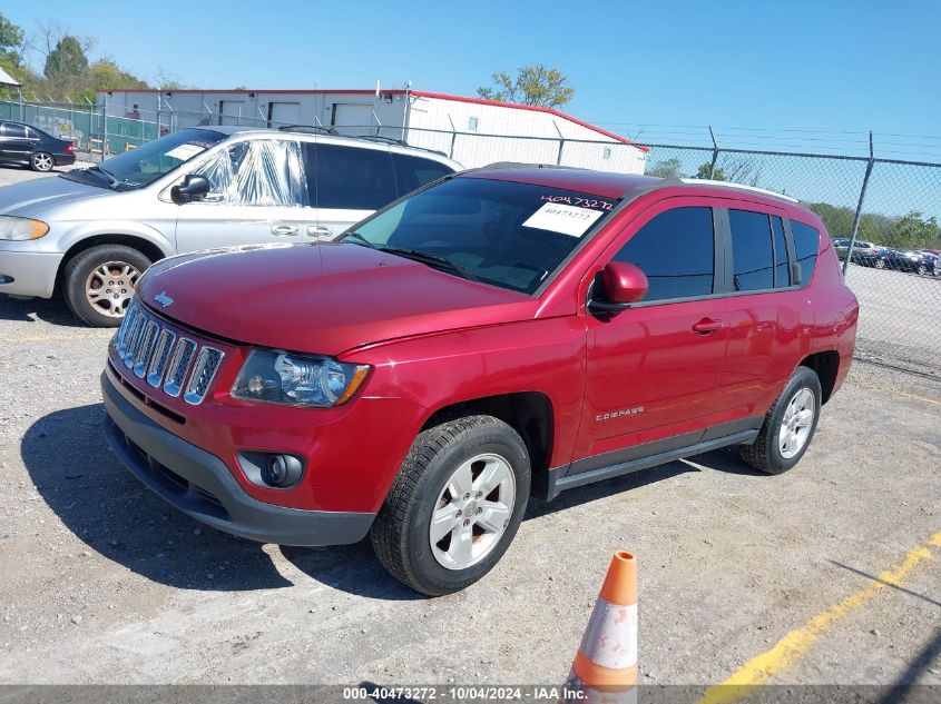 1C4NJCEBXHD163015 2017 Jeep Compass Latitude Fwd