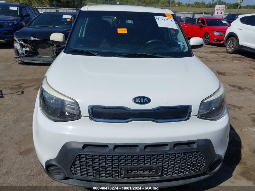 2015 Kia Soul VIN: KNDJN2A26F7780541 Lot: 40473274