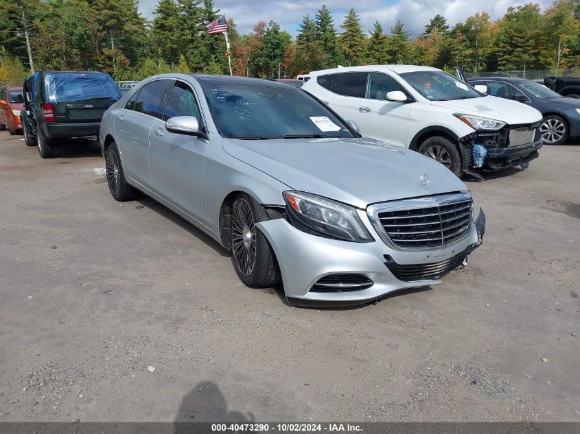 VIN WDDUG8FB4GA232860 2016 Mercedes-Benz S 550, 4Matic no.1