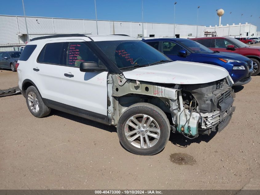 VIN 1FM5K7B86HGB62225 2017 FORD EXPLORER no.1