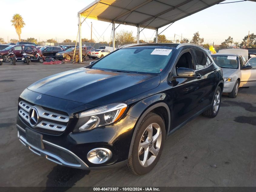 VIN WDCTG4EB0JJ519422 2018 Mercedes-Benz GLA 250 no.2