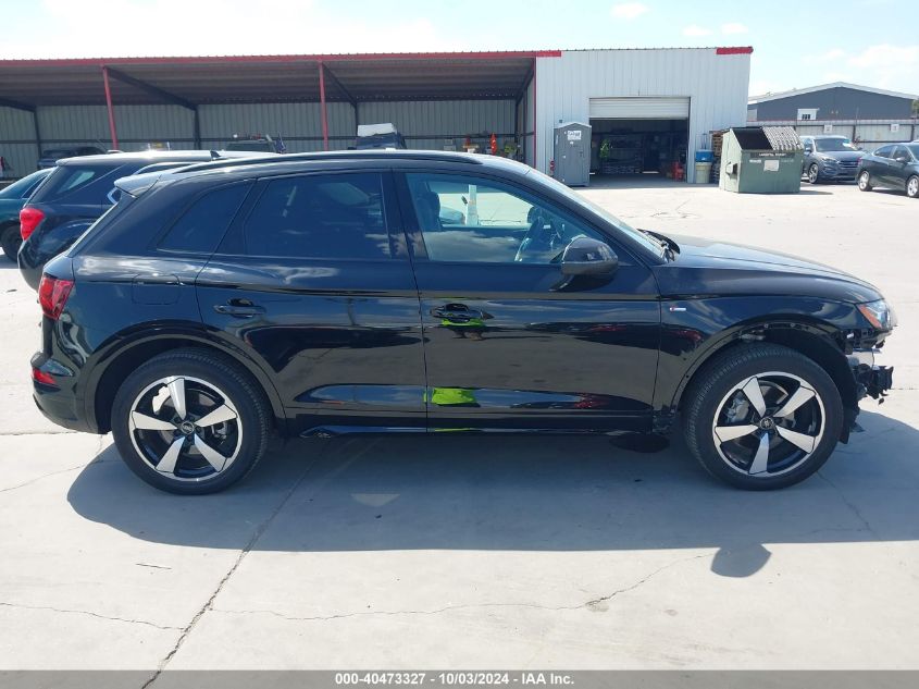 2023 Audi Q5 Premium Plus 45 Tfsi S Line Quattro VIN: WA1EAAFY6P2149124 Lot: 40473327