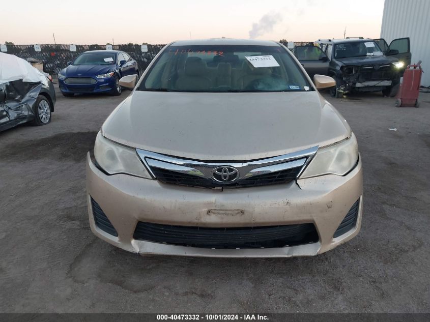 2012 Toyota Camry Se/Le/Xle VIN: 4T4BF1FK6CR158136 Lot: 40473332