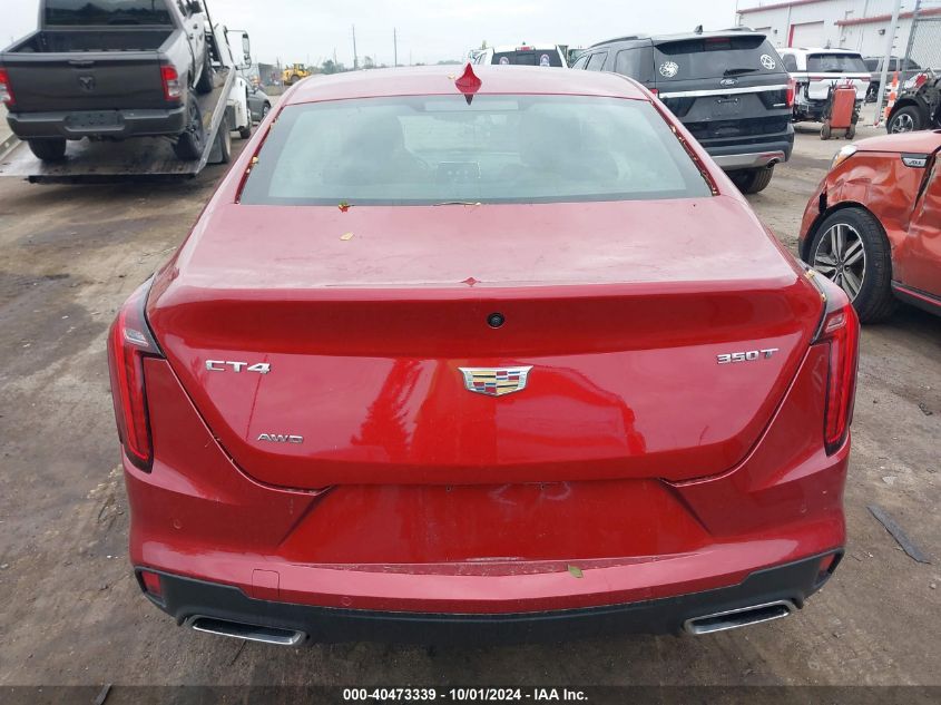 2020 Cadillac Ct4 Premium Luxury VIN: 1G6DF5RK4L0139492 Lot: 40473339