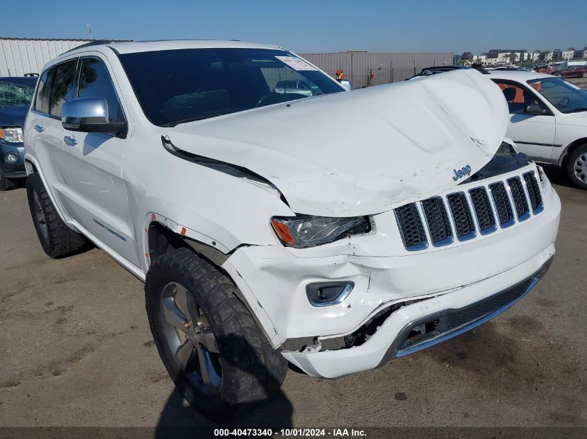 2014 Jeep Grand Cherokee Overland VIN: 1C4RJECG8EC303494 Lot: 40473340