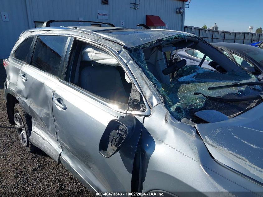 5TDJKRFH7FS096957 2015 Toyota Highlander Xle V6