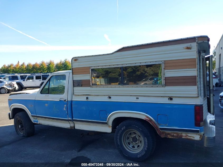 1982 Ford F150 VIN: 1FTEF14E0CRA18272 Lot: 40473348