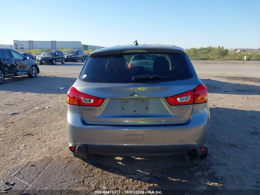 2015 Mitsubishi Outlander Sport Es VIN: 4A4AP3AU0FE015539 Lot: 40473377