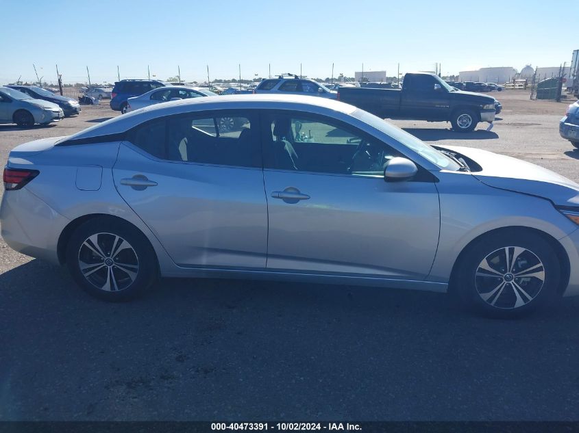 2021 Nissan Sentra Sv Xtronic Cvt VIN: 3N1AB8CV1MY294334 Lot: 40473391