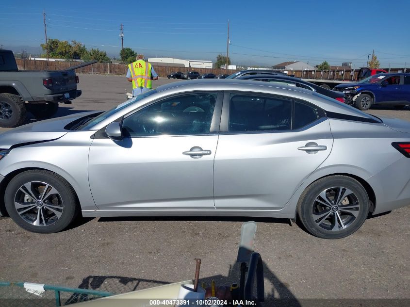 2021 Nissan Sentra Sv Xtronic Cvt VIN: 3N1AB8CV1MY294334 Lot: 40473391