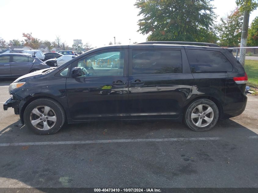 5TDKK3DC7DS315051 2013 Toyota Sienna Le V6 8 Passenger