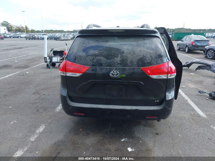 5TDKK3DC7DS315051 2013 Toyota Sienna Le V6 8 Passenger