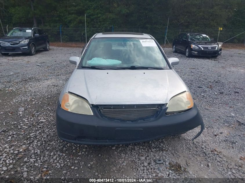 2003 Honda Civic Ex VIN: 2HGES26703H611261 Lot: 40473412