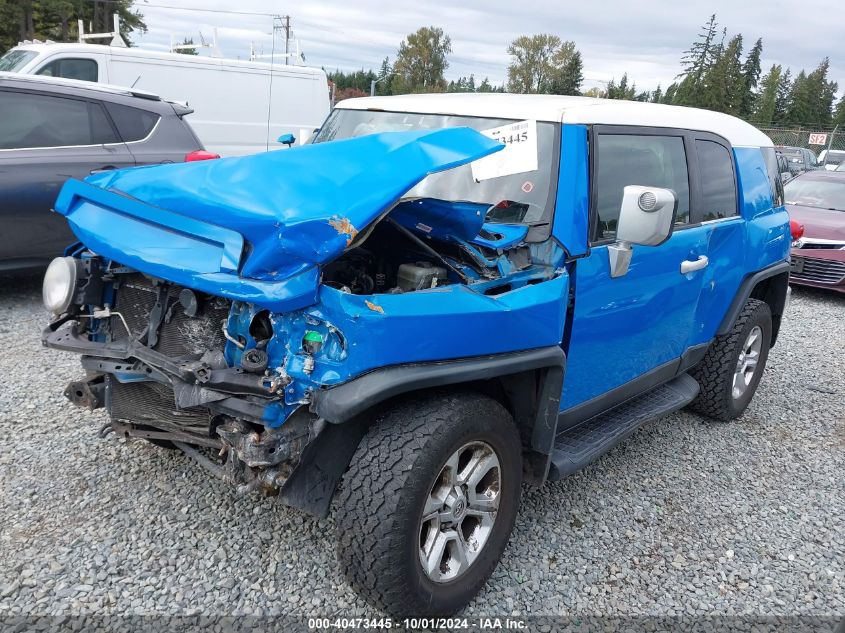 2007 Toyota Fj Cruiser VIN: JTEBU11F270019175 Lot: 40473445