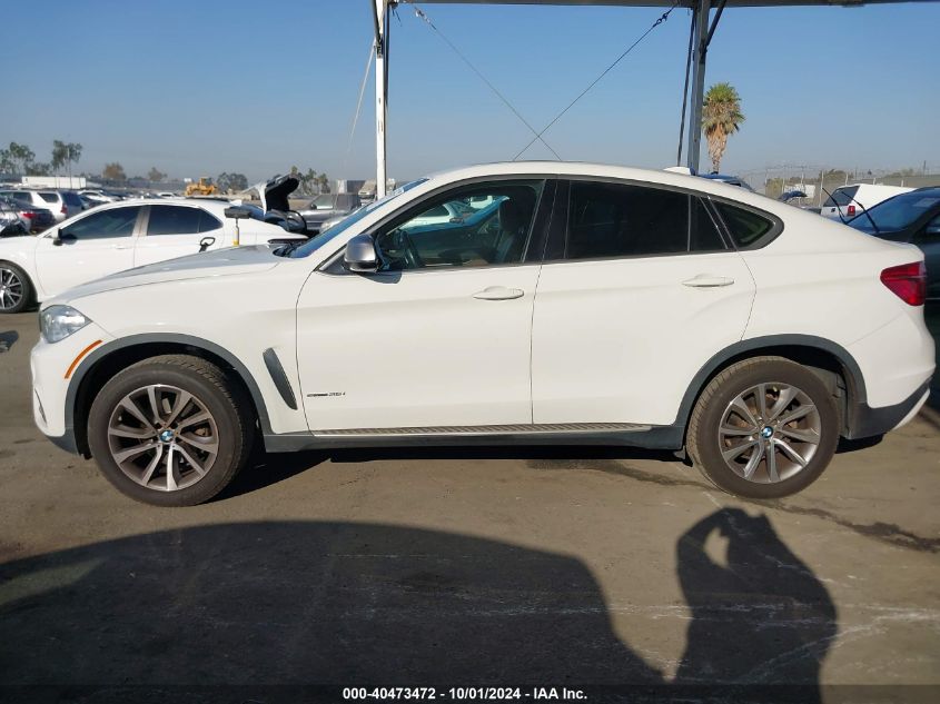 2015 BMW X6 Sdrive35I VIN: 5UXKU0C56F0F91692 Lot: 40473472