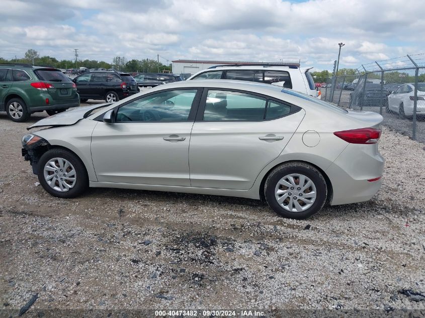 2017 Hyundai Elantra Se VIN: 5NPD74LF2HH099858 Lot: 40473482