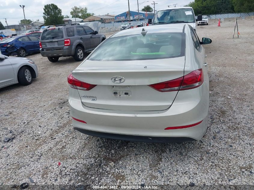 2017 Hyundai Elantra Se VIN: 5NPD74LF2HH099858 Lot: 40473482