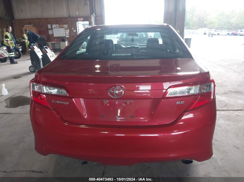 2013 Toyota Camry Se VIN: 4T1BF1FK0DU703873 Lot: 40473493