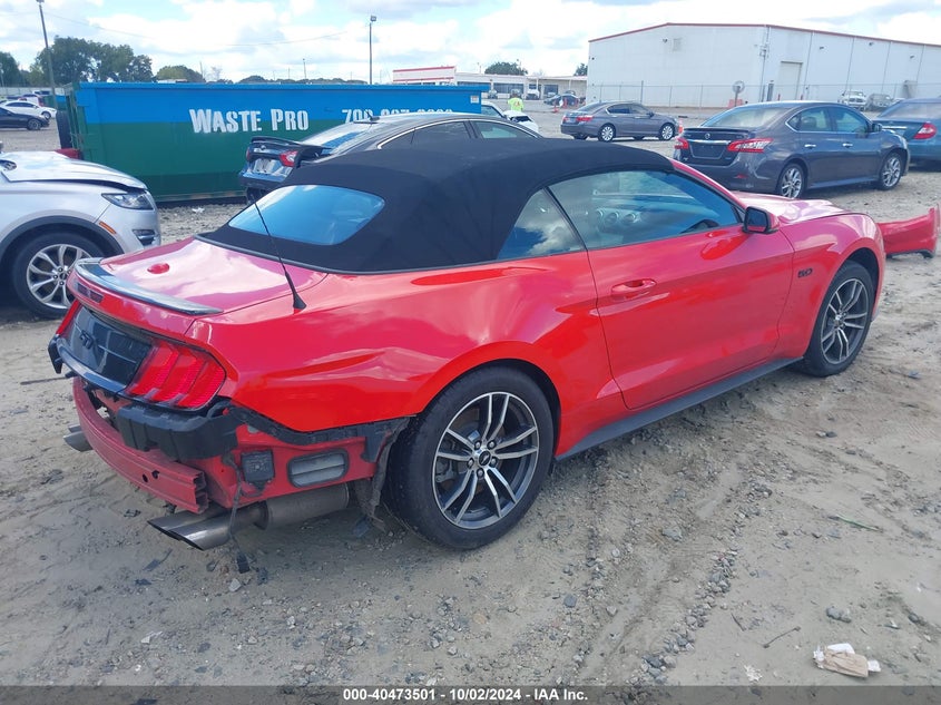 VIN 1FATP8FF4J5138492 2018 FORD MUSTANG GT PREMIUM