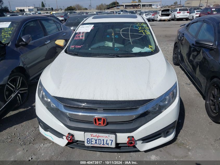 2018 Honda Civic Ex-T VIN: JHMFC1F35JX020194 Lot: 40473517