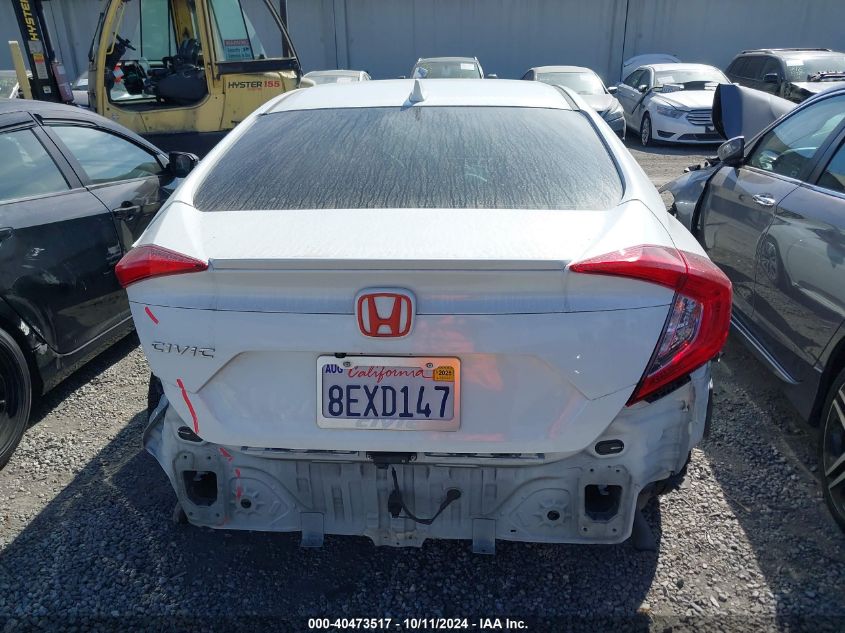 2018 Honda Civic Ex-T VIN: JHMFC1F35JX020194 Lot: 40473517