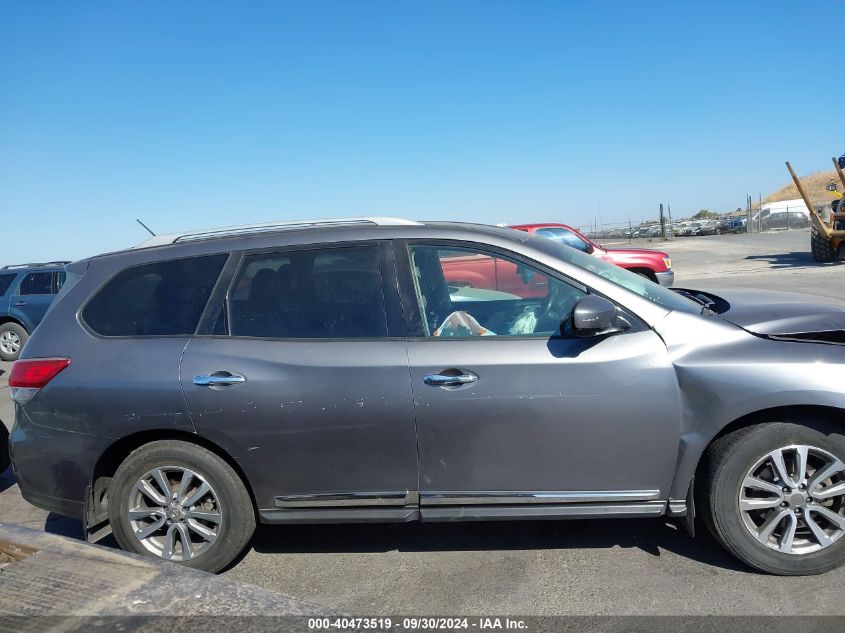 2016 Nissan Pathfinder Sl VIN: 5N1AR2MN1GC668339 Lot: 40473519