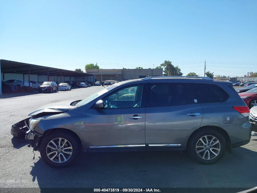 2016 Nissan Pathfinder Sl VIN: 5N1AR2MN1GC668339 Lot: 40473519