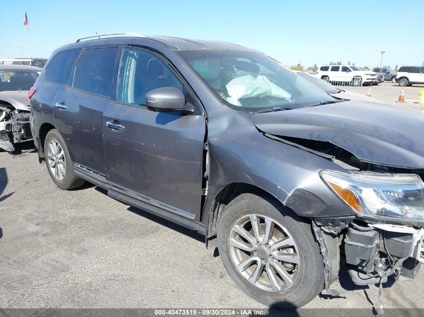 2016 Nissan Pathfinder Sl VIN: 5N1AR2MN1GC668339 Lot: 40473519