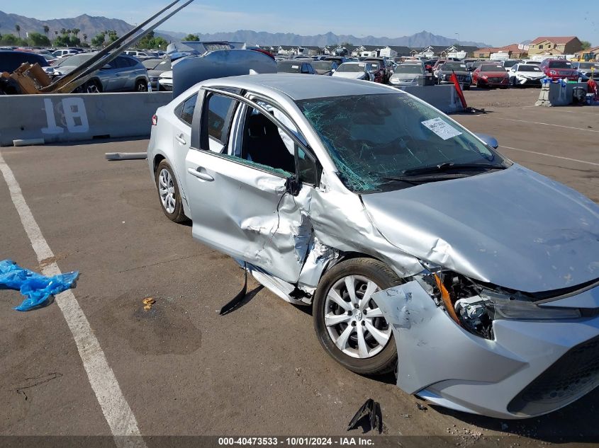 2020 Toyota Corolla Le VIN: 5YFEPRAE3LP144068 Lot: 40473533