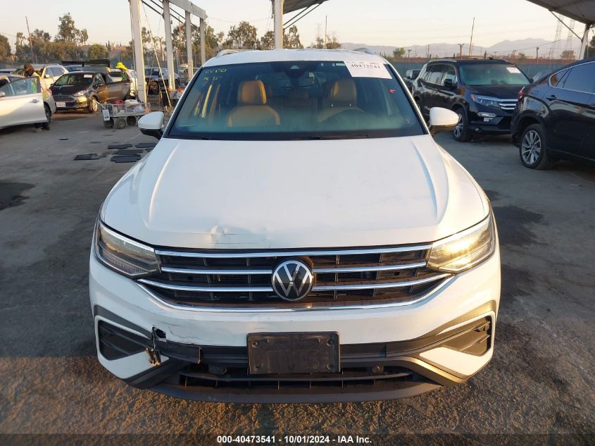 2022 Volkswagen Tiguan 2.0T Se VIN: 3VV3B7AX3NM167843 Lot: 40473541