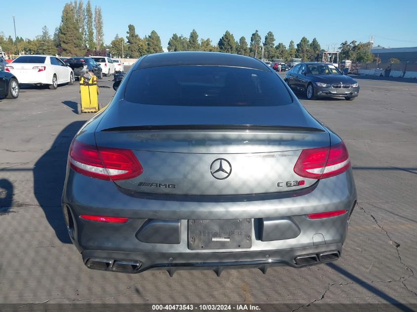 2017 Mercedes-Benz Amg C 63 VIN: WDDWJ8GB9HF467042 Lot: 40473543