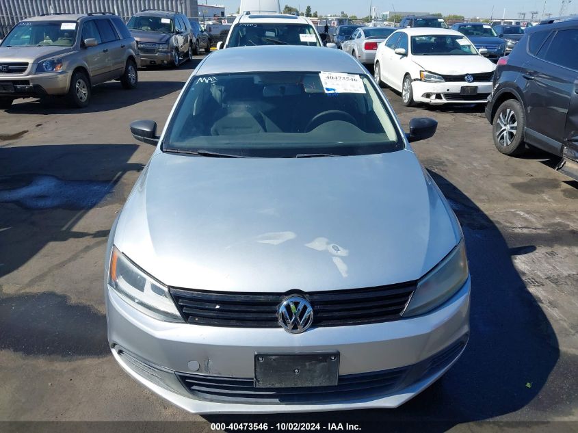 2012 Volkswagen Jetta 2.0L S VIN: 3VW2K7AJ9CM360675 Lot: 40473546