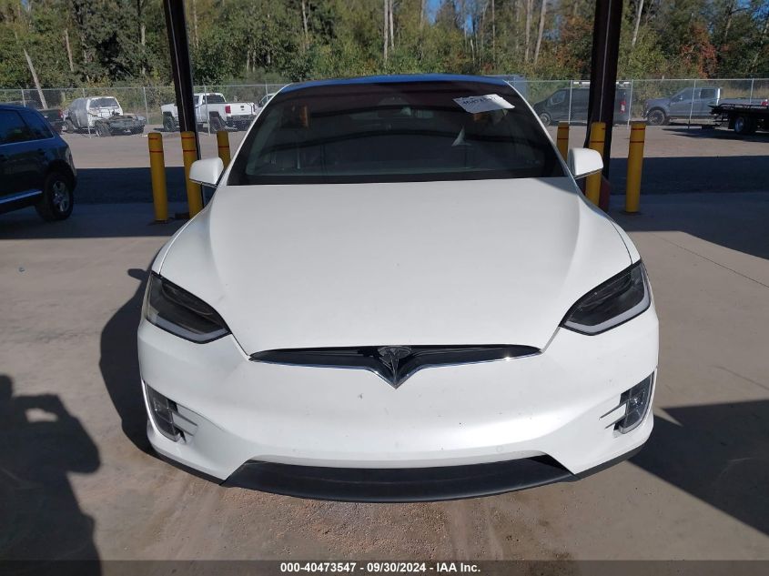 2017 Tesla Model X P100D VIN: 5YJXCBE40HF055803 Lot: 40473547