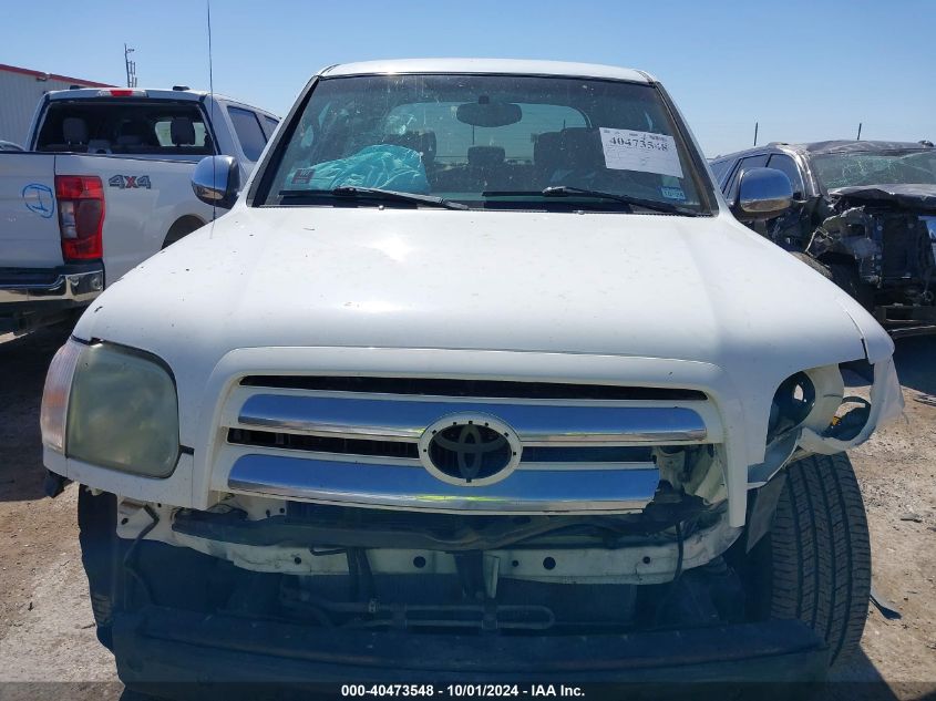 2006 Toyota Tundra Sr5 V8 VIN: 5TBET341X6S507312 Lot: 40473548