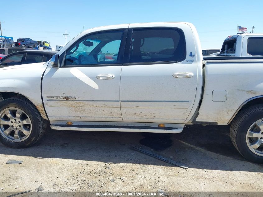 2006 Toyota Tundra Sr5 V8 VIN: 5TBET341X6S507312 Lot: 40473548