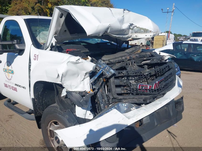 1GD01ZCG8DF155839 2013 GMC Sierra 2500Hd Work Truck