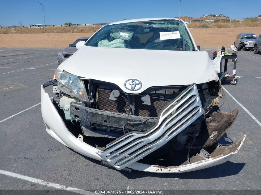 2012 Toyota Venza Le VIN: 4T3ZA3BB7CU058479 Lot: 40473575