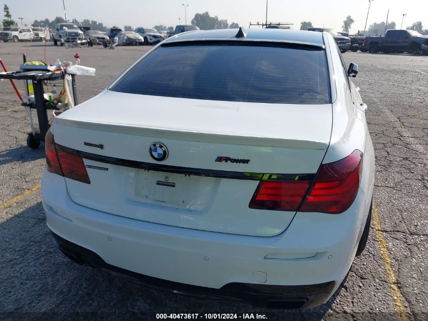 2010 BMW 750I VIN: WBAKA8C53ACY35809 Lot: 40473617