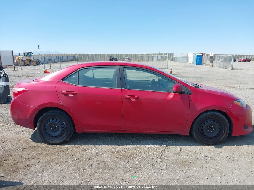 2017 Toyota Corolla Le VIN: 2T1BURHE8HC928822 Lot: 40473625